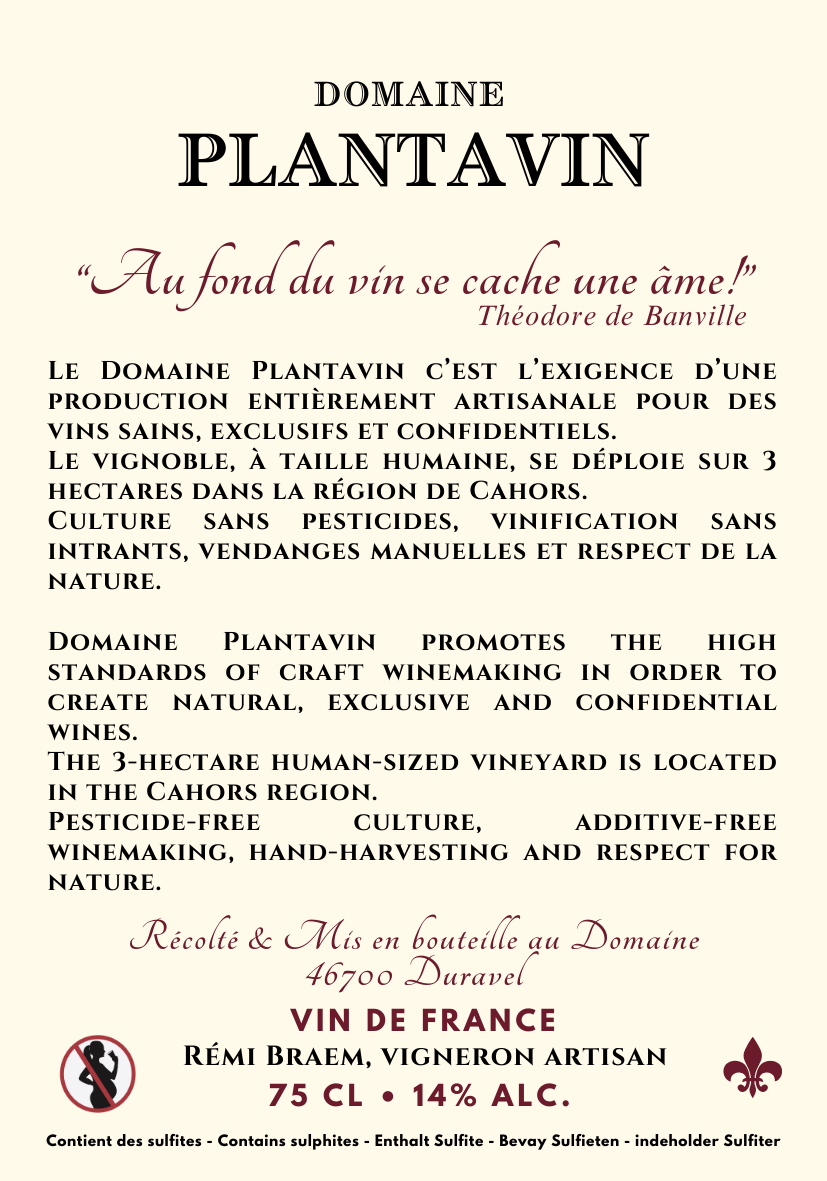 Domaine Plantavin TOTUM Malbec 2022