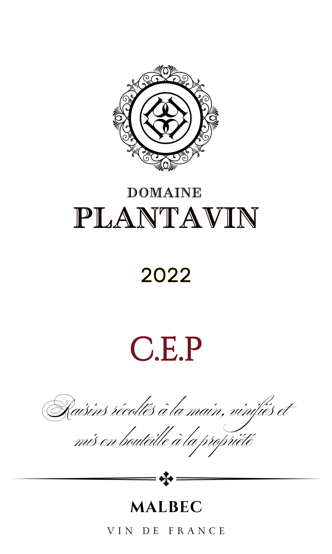 Domaine Plantavin C.E.P Malbec 2022